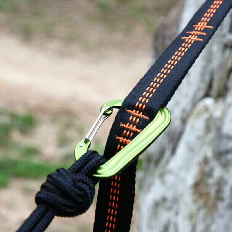 2Pcs Heavy-Duty Hammock Straps – 600lbs Breaking Strength Polyester Belt