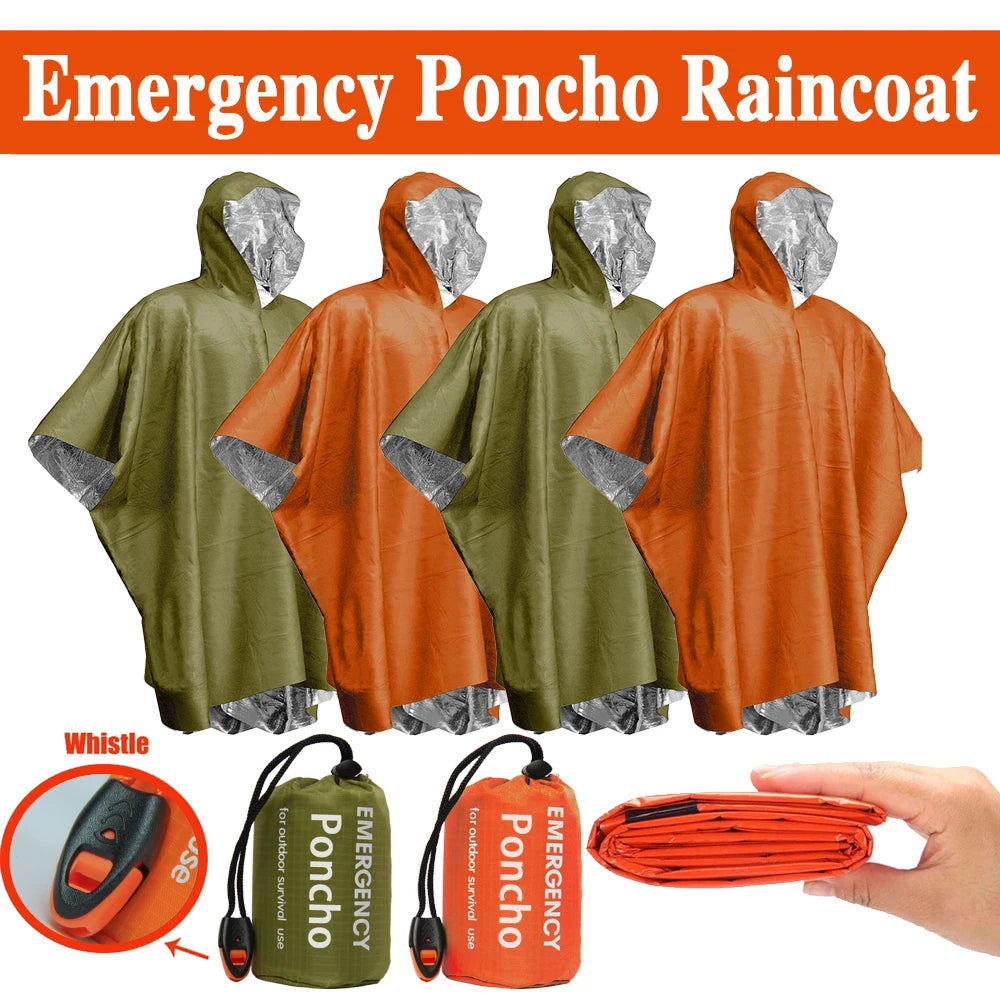 Emergency Waterproof Raincoat – Poncho