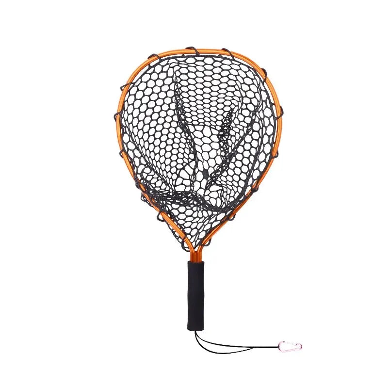 Ultralight Aluminum Alloy Frame • Silicone Wear-Resistant Mesh • Ideal for Fly Fishing