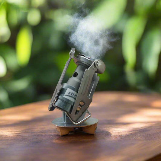 BRS Ultralight Titanium Gas Stove – Featherweight Power for Outdoor Cooking