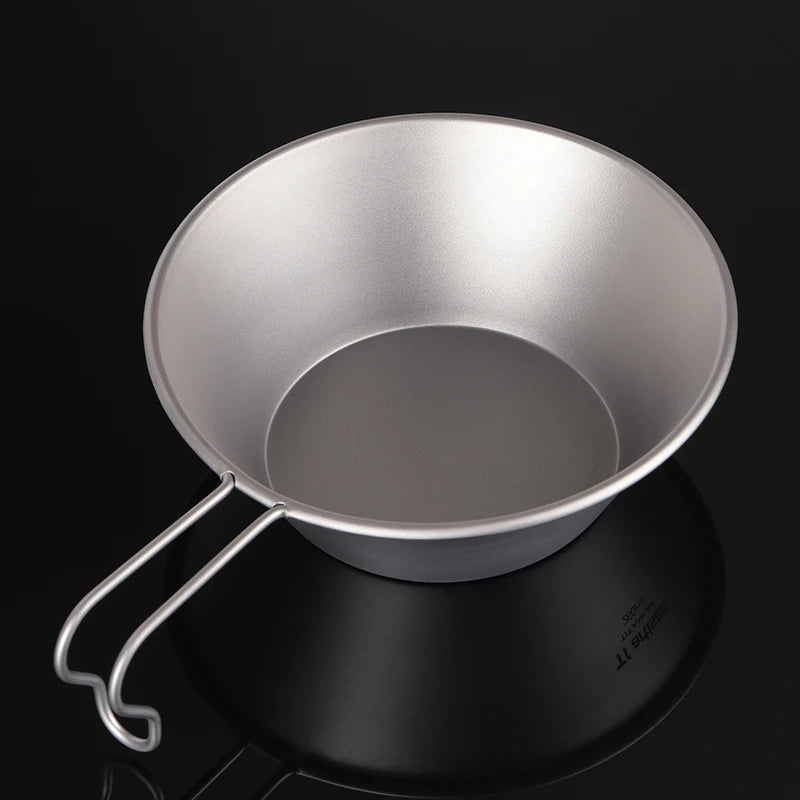 Tiartisan 260ml Titanium Sierra Bowl with Fixed Handle