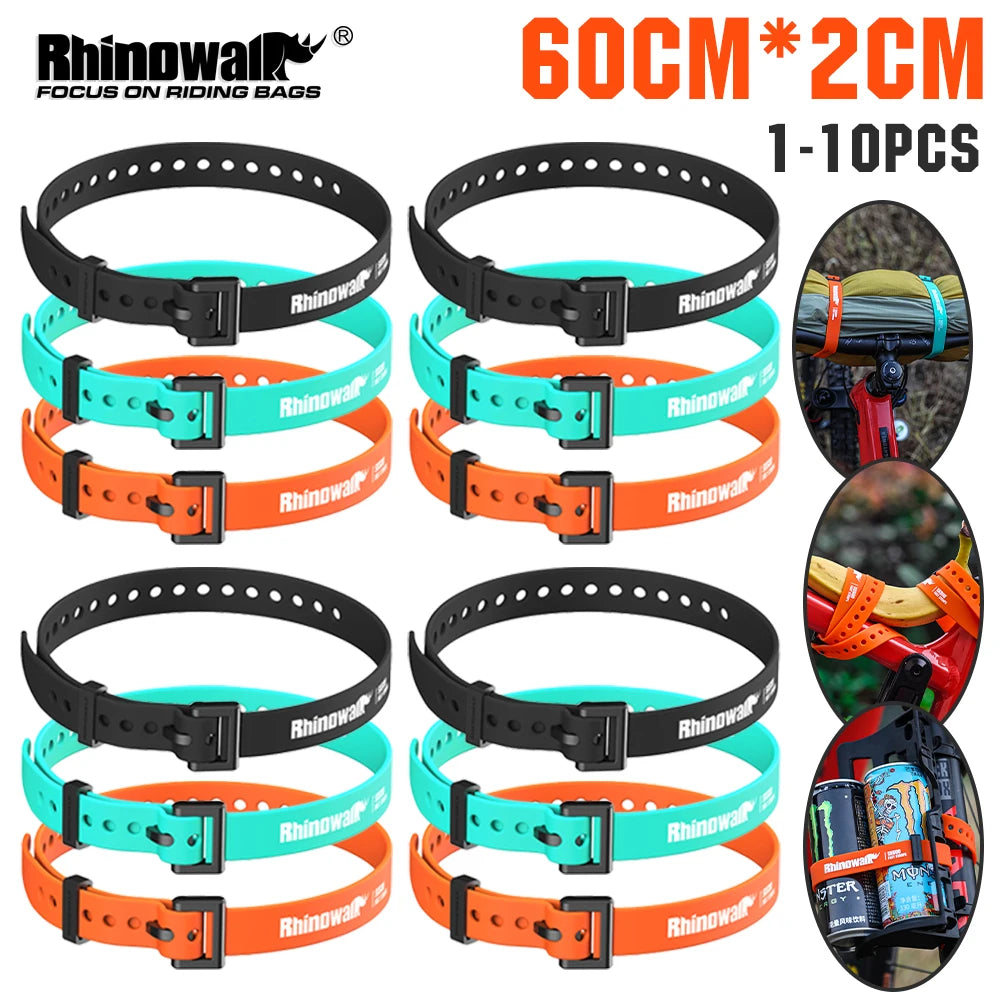 Rhinowalk 600mm TPU Elastic Scale Strap – Secure Your Gear with Confidence