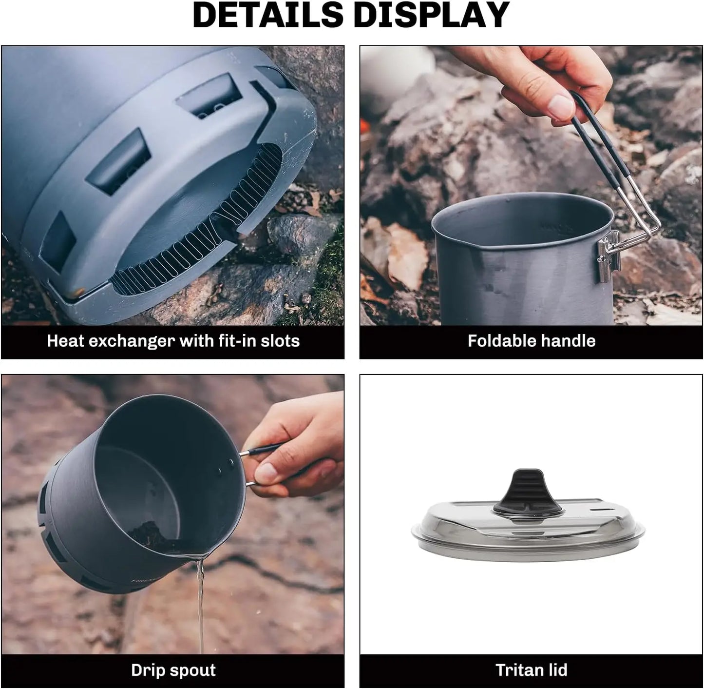 Fire-Maple G2 Petrel Ultralight Pot – 750ML