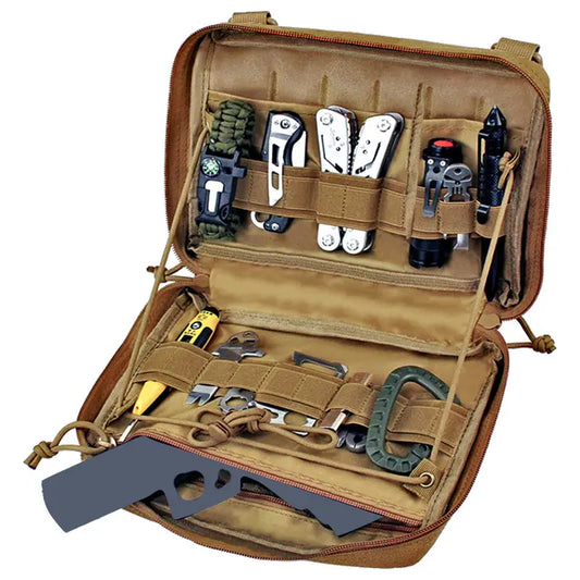 MOLLE Tactical Pouch – Outdoor Emergency Pack for Medical Gear, Tools & EDC Essentials