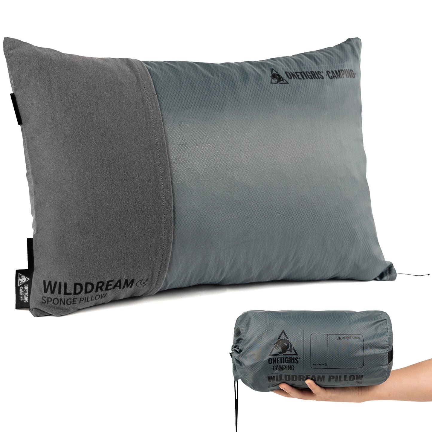 ONETIGRIS Camping Pillow – Ultralight Comfort for Every Adventure
