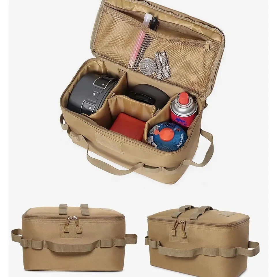 Outdoor Camping Gas Tank Storage Bag – Multi-Purpose Gear Organizer