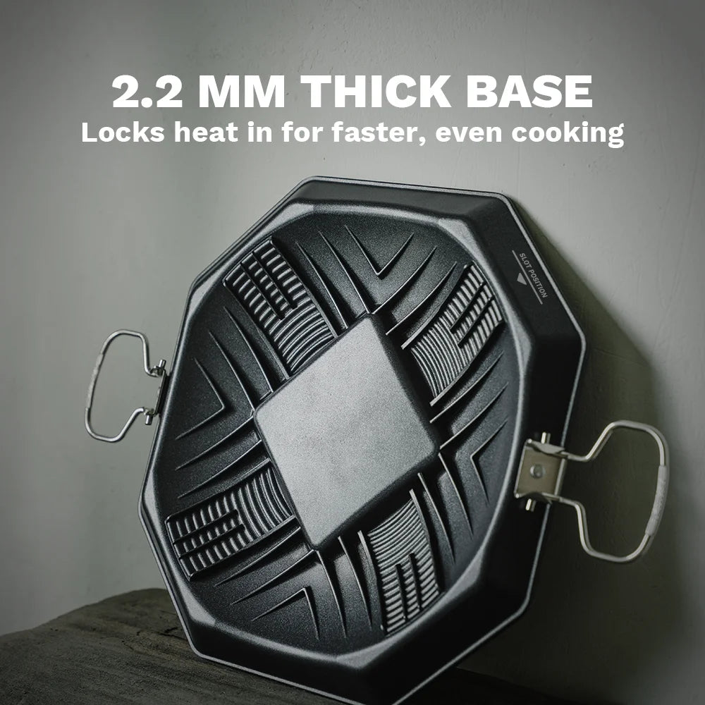 FireMaple SizzlePro Multi-function Frying Pan – Sear, Grill, and Sizzle Anywhere