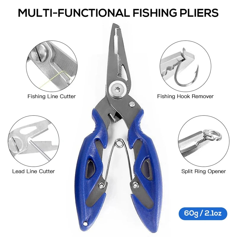 263PCS Outdoor Fishing Accessories Set with Tackle Box
