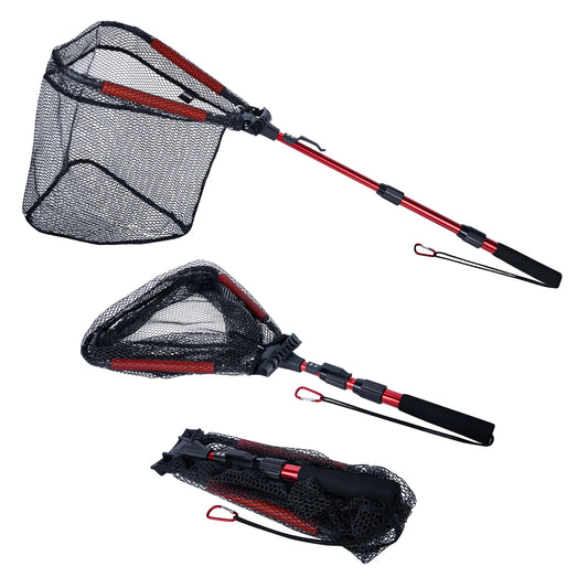 Goture Portable Folding Fishing Brail Net – Durable Landing Net for Kayak & Multi-Species Fishing