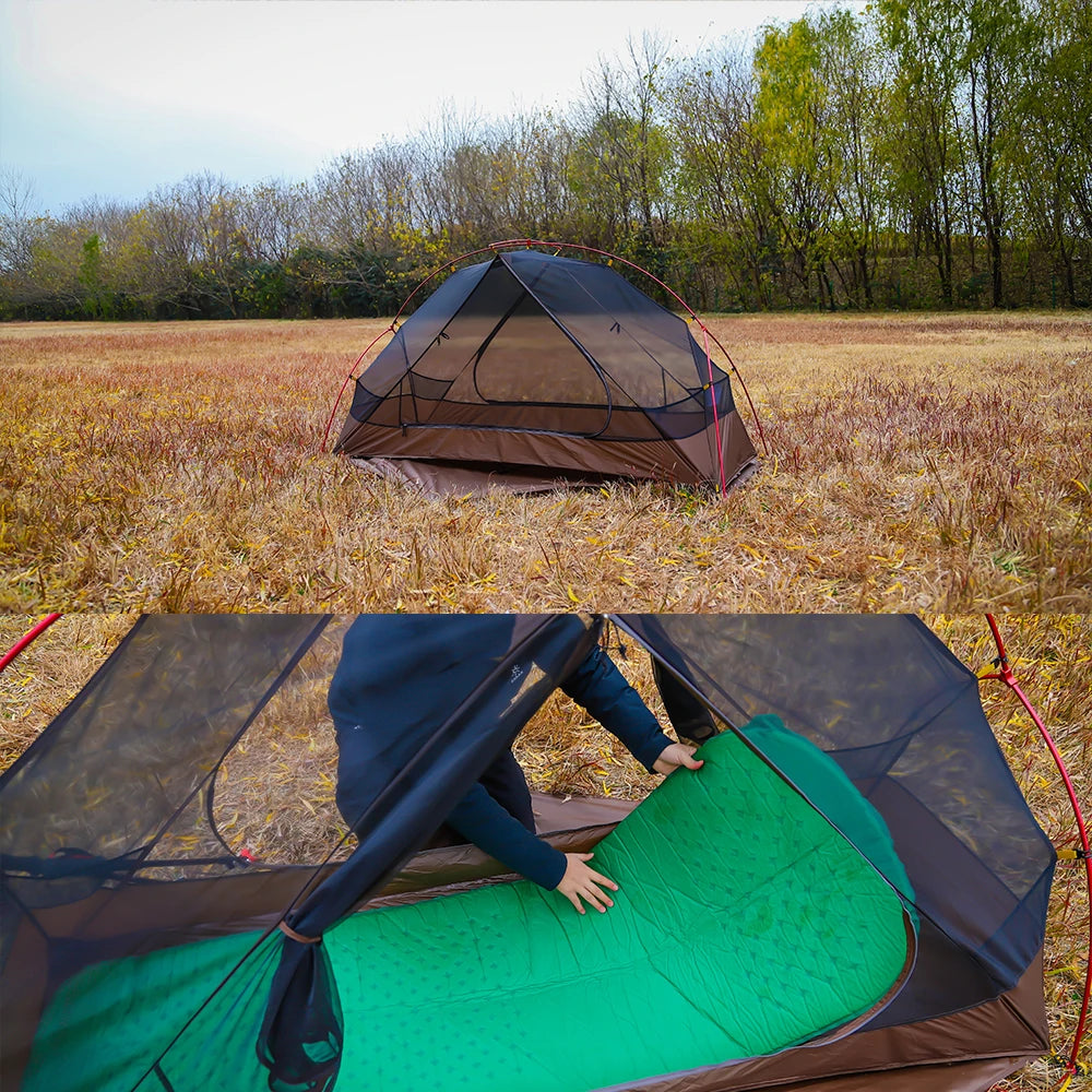 Fire-Maple Tropics Ultralight Backpacking Tent - 1-Person 20D Waterproof Tent for Hiking & Camping