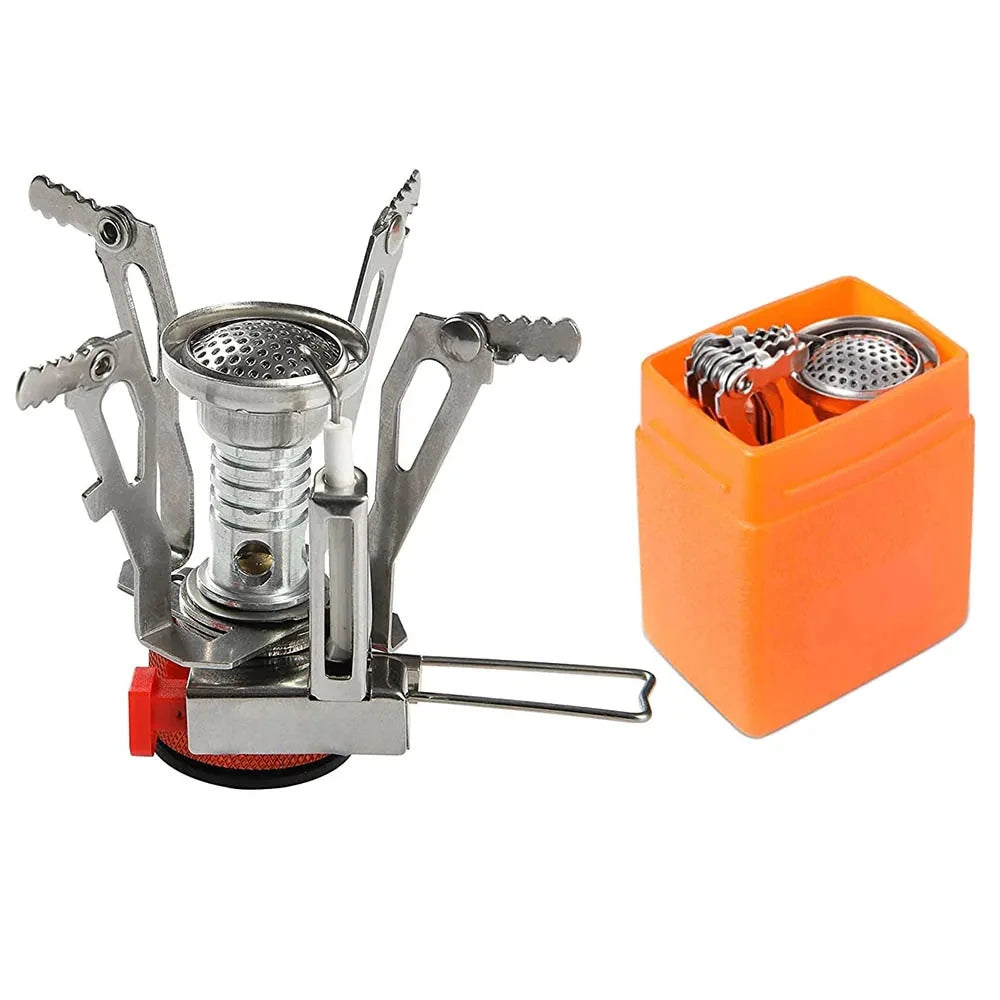 Ultralight Portable Camping Stove – Adjustable Valve for Backpacking & Outdoor Adventures