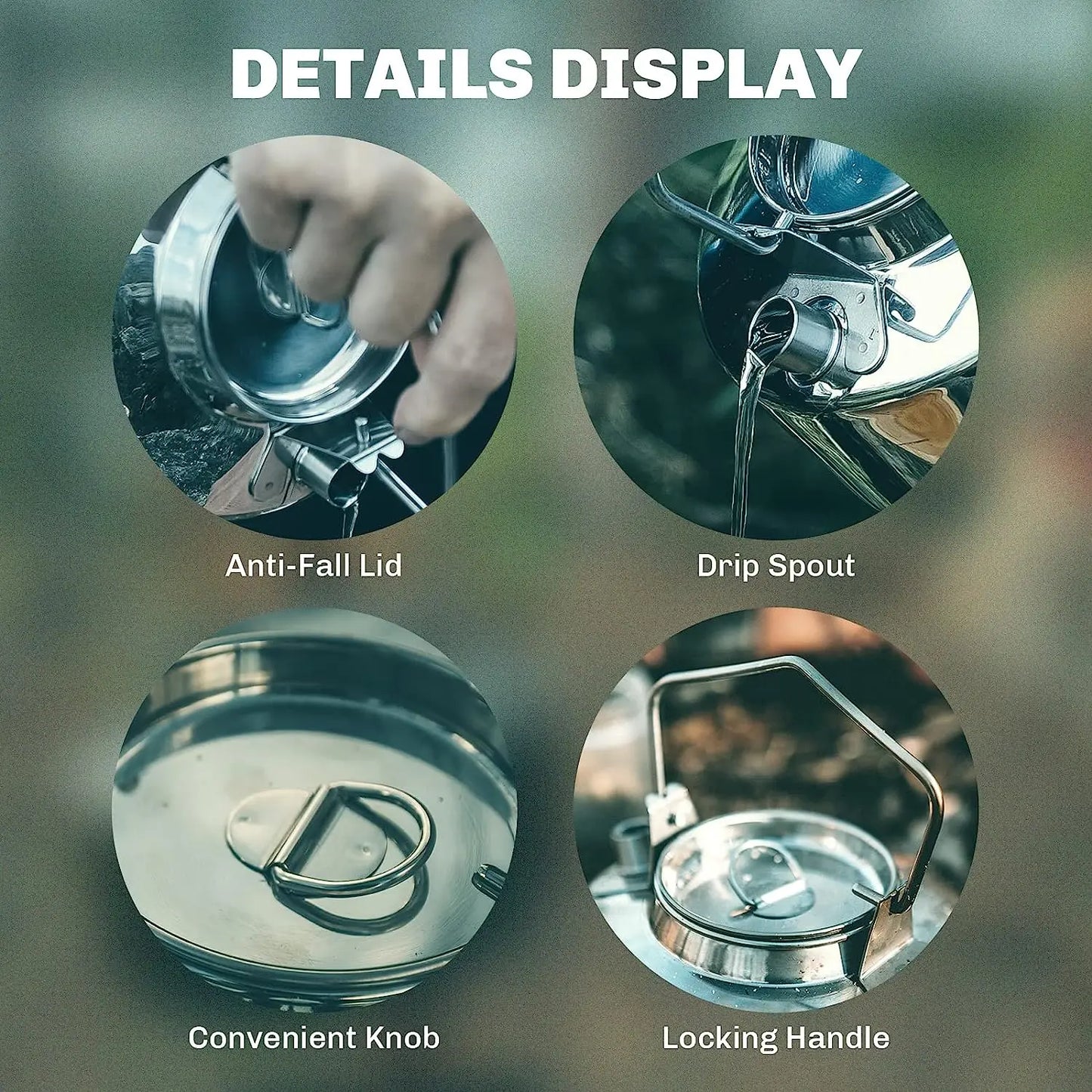 Fire Maple Antarcti Stainless Steel Pot & Kettle Set – 2-Piece Durable Cookware for Bushcraft, Camping & Backpacking