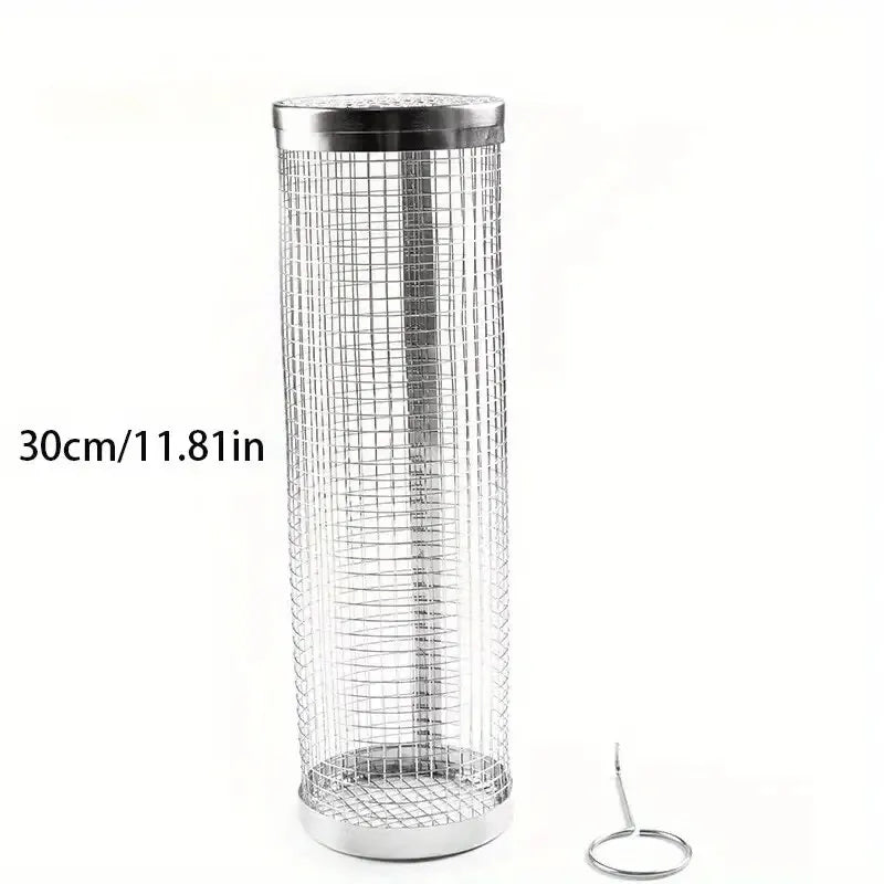 Stainless Steel BBQ Cage – Perfect for Outdoor Grilling & Camping