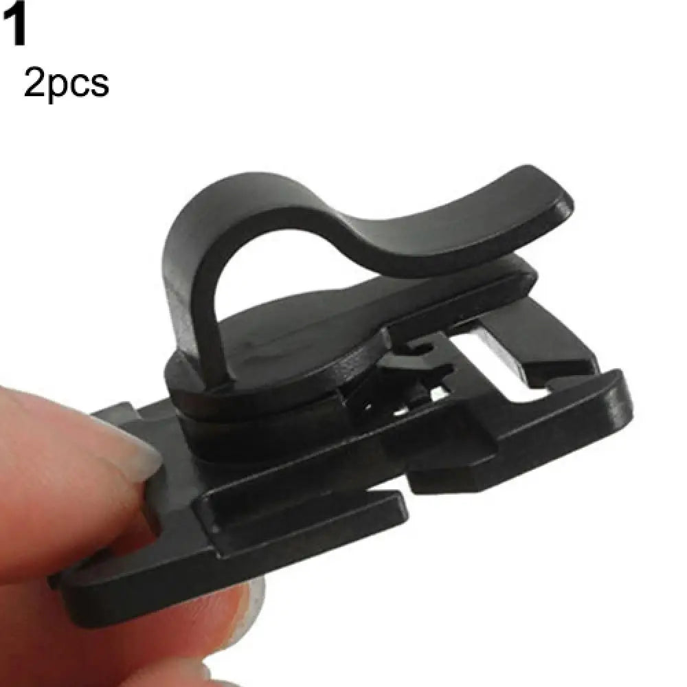 Drinking Tube Clip Rotatable MOLLE Hydration Hose Holder (2-Pack)