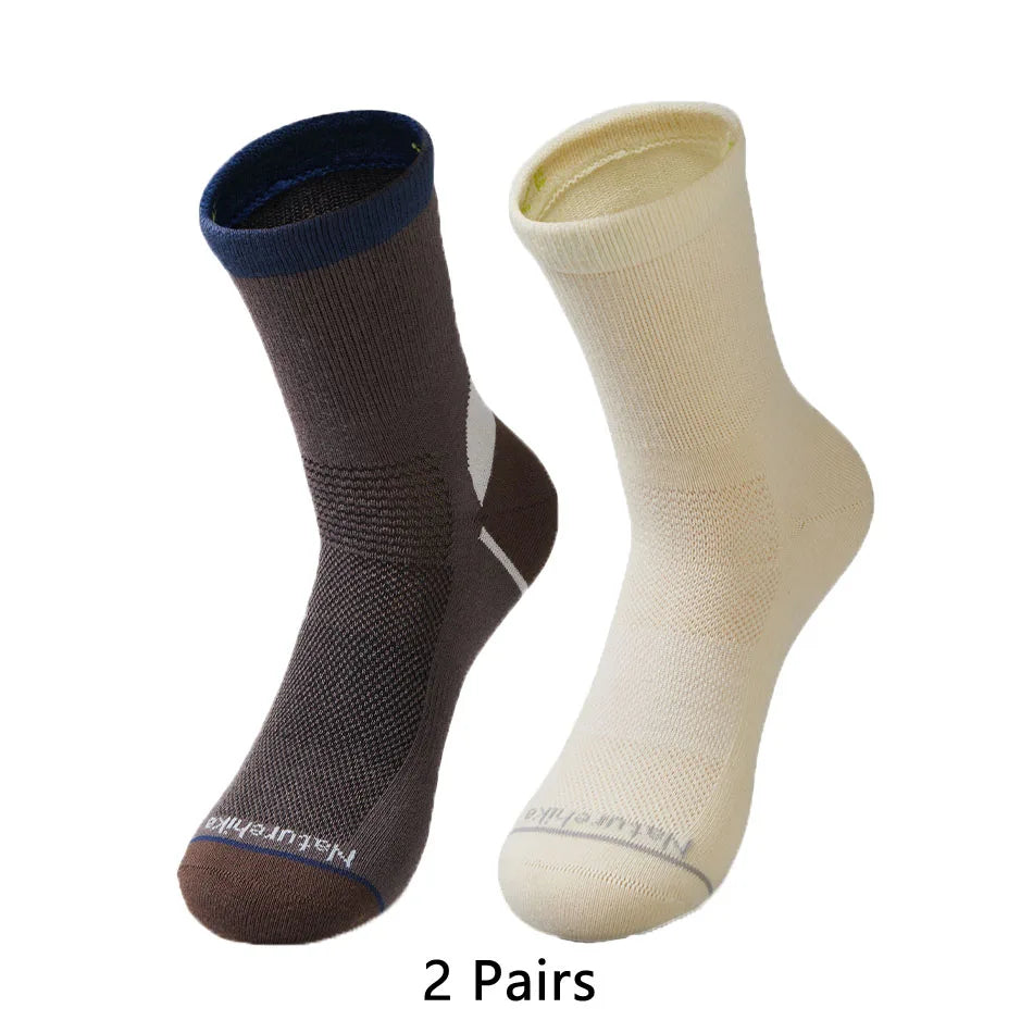 Naturehike Socks – Quick-Drying Right Angle Mid-Calf Socks for Running, Hiking & Mountaineering