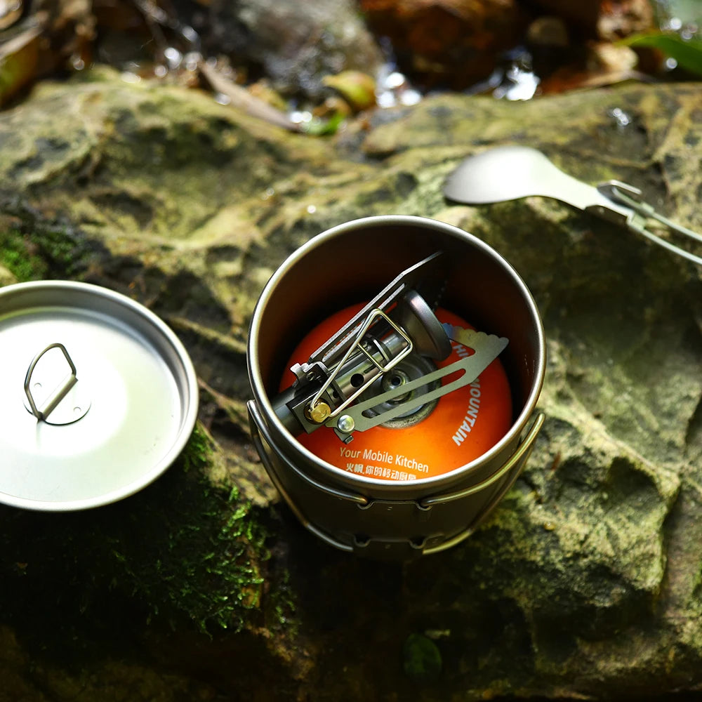 Fire‑Maple Hornet II Titanium Gas Stove Ultralight • Compact • High‑Efficiency Burner for Camping, Hiking & Bikepacking