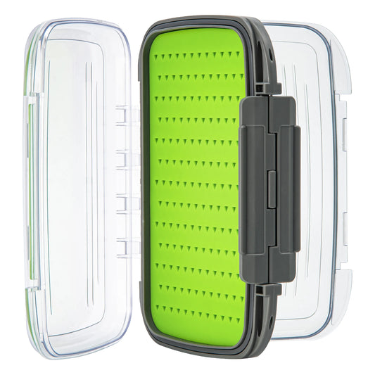 Goture Waterproof Fly Fishing Storage Box – Double-Sided Silicone Insert