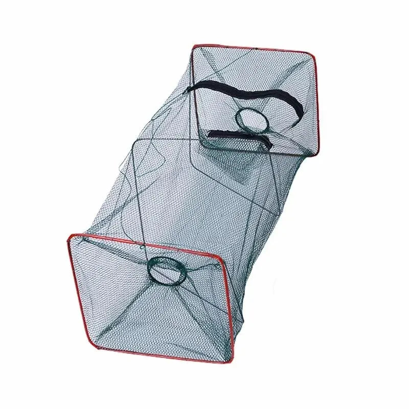 Collapsible Cast Net - Durable Nylon Mesh | Fine Trap for Crab, Shrimp &amp; Crayfish