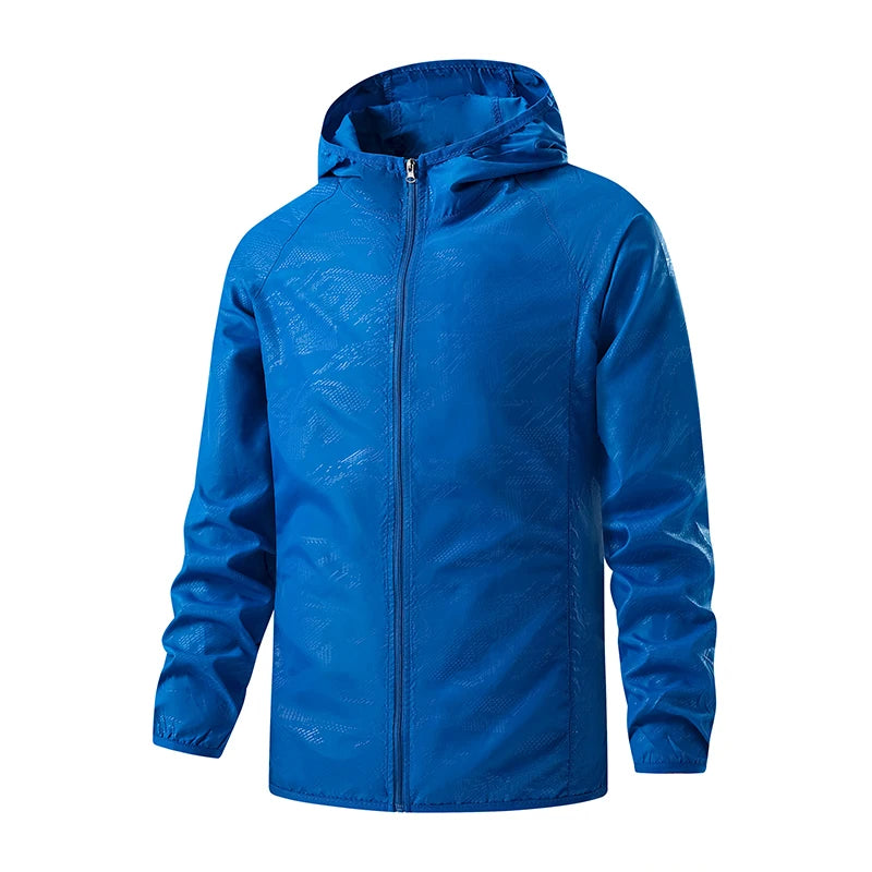 Waterproof Hiking Jacket – Windbreaker with Sun Protection for Outdoor Adventures