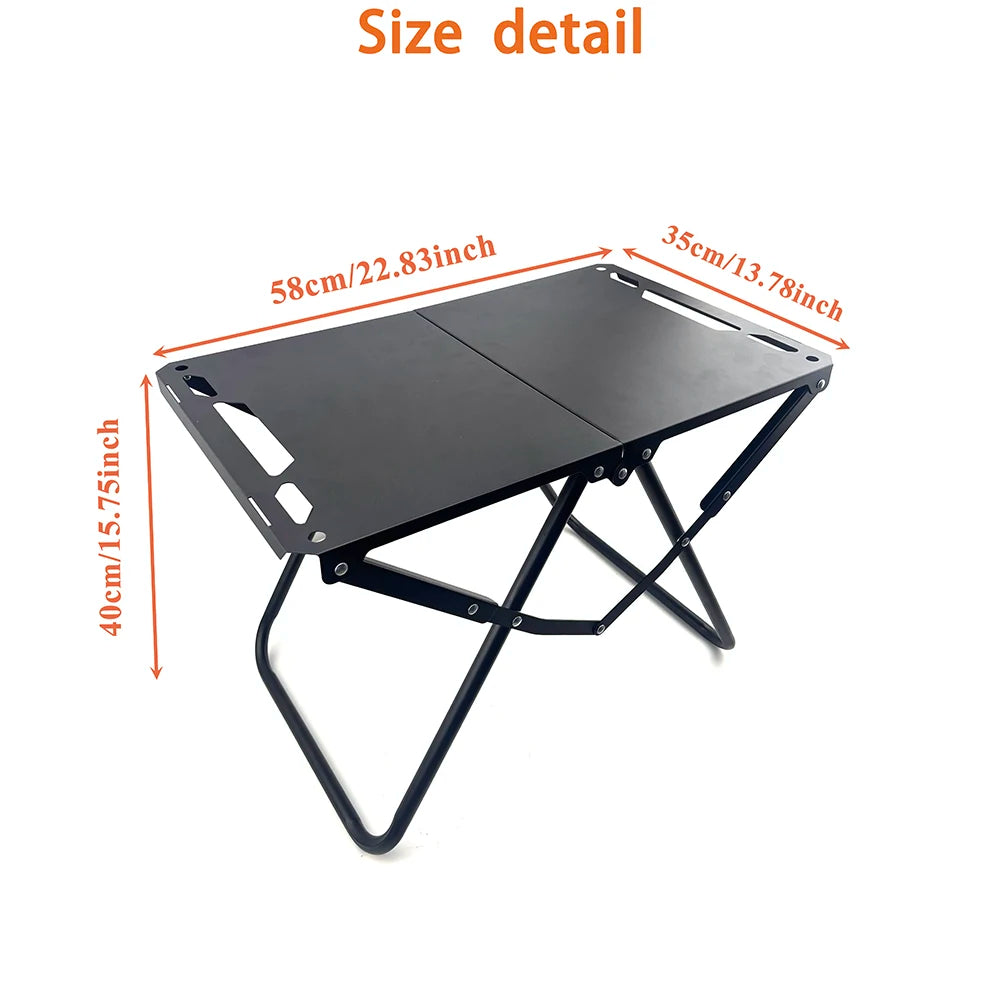 Portable Picnic & Beach Table – Foldable Design for Camping and Outdoor Fun