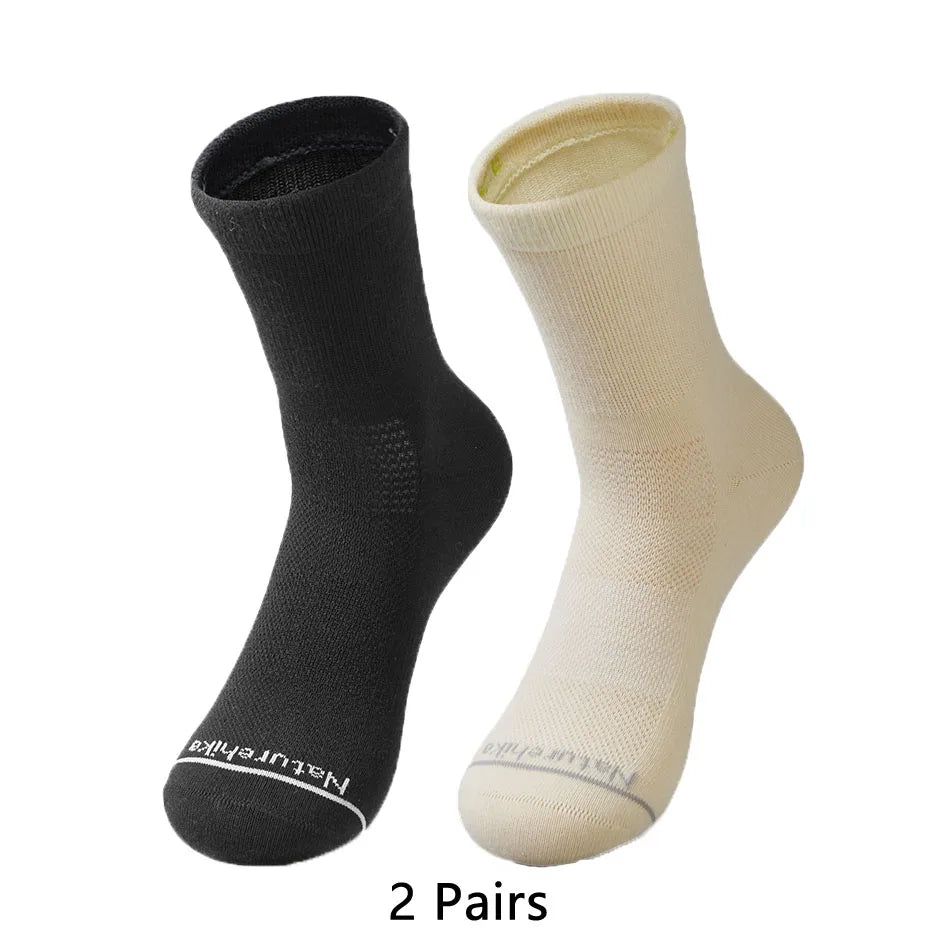 Naturehike Socks – Quick-Drying Right Angle Mid-Calf Socks for Running, Hiking & Mountaineering