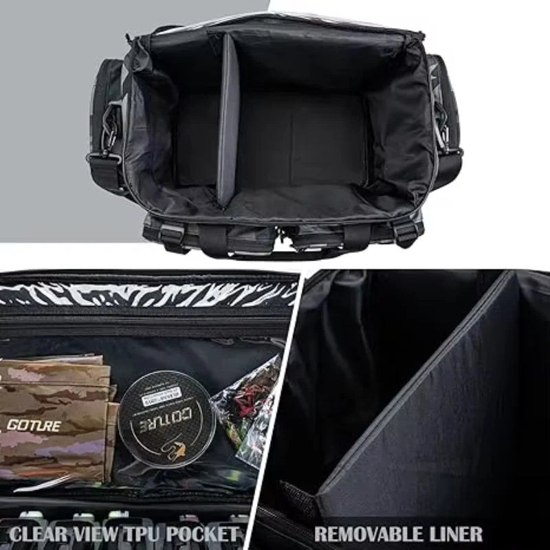 Goture Pro Angler Tackle Bag – Premium Gear Organizer for Serious Fishermen