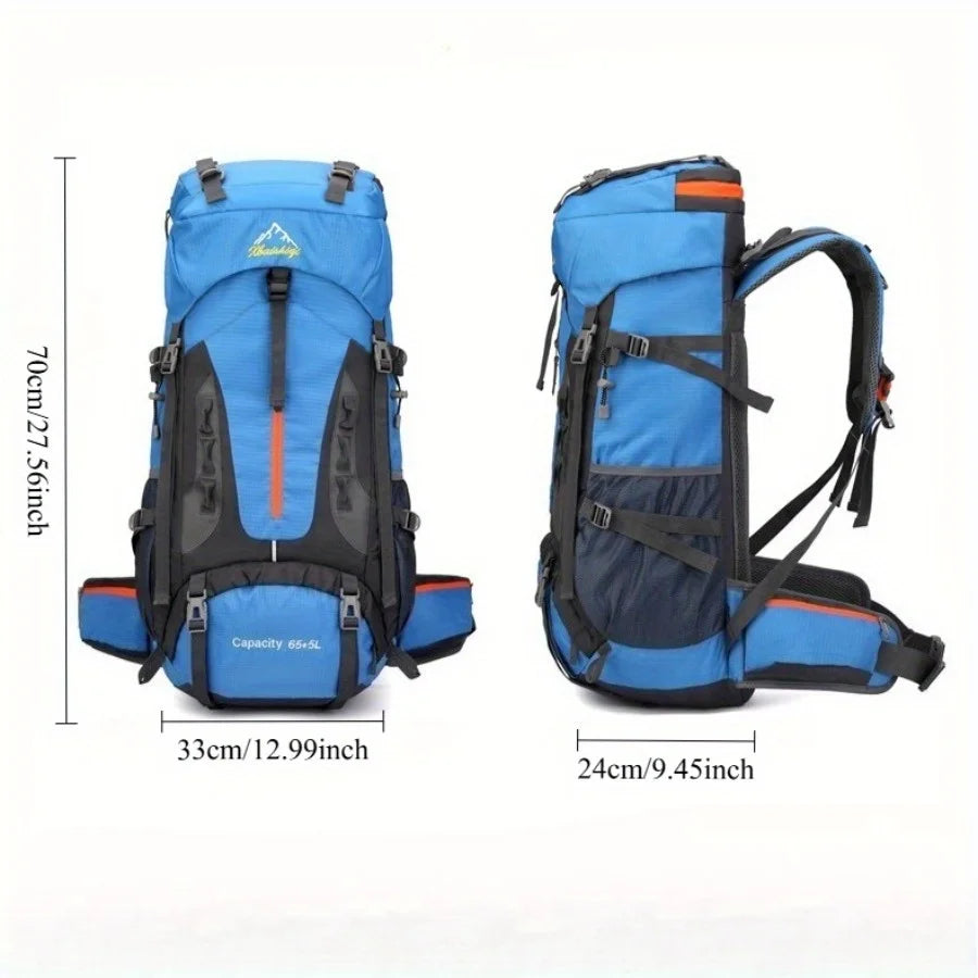 2026 Camping & Hiking Backpack – 70L Large-Capacity