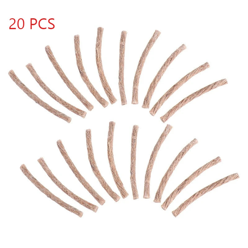 All-Weather Fire Starter Rope – Wax-Infused Tinder for Camping, Fireplaces & Outdoor Survival