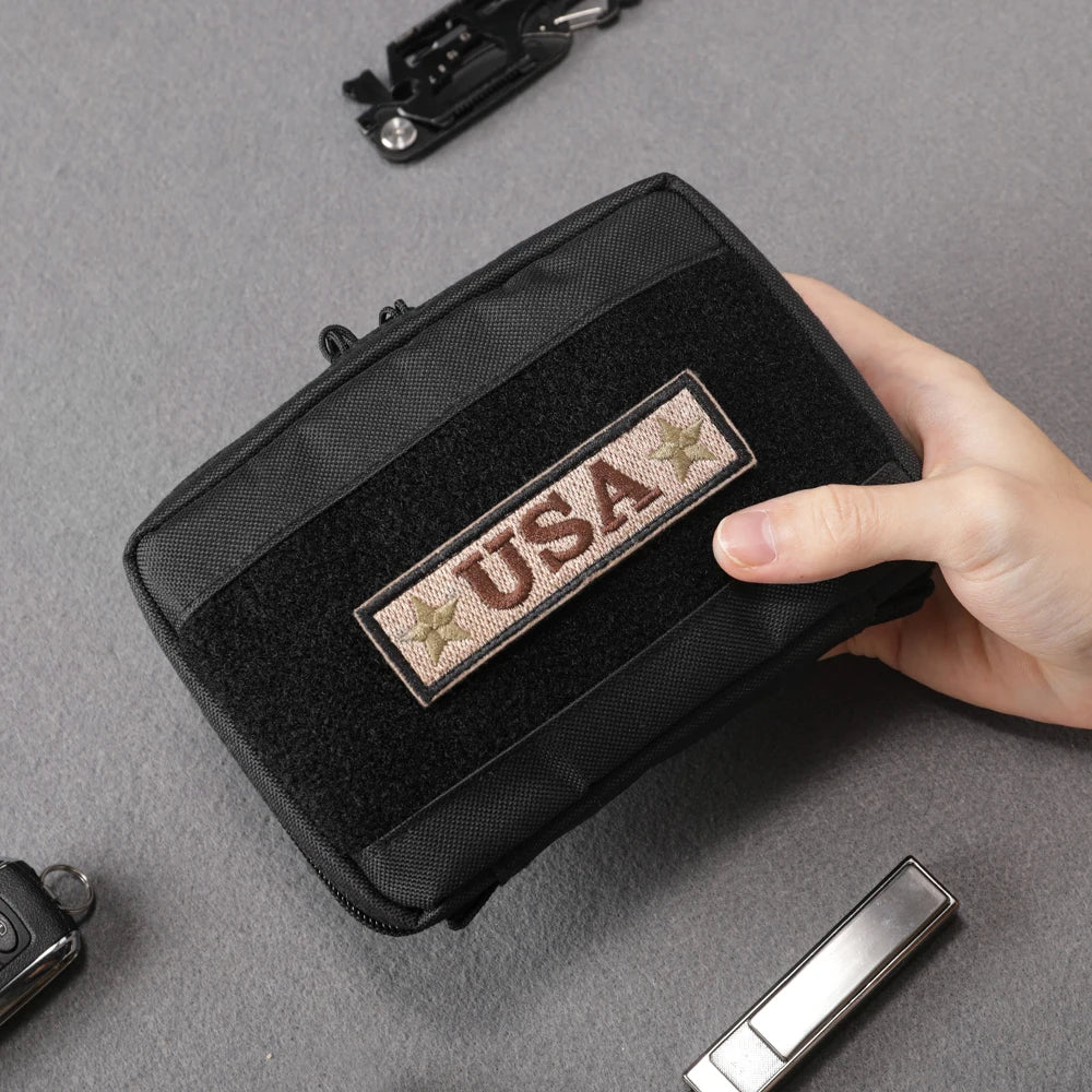 EDC Mid Organizer Pouch – Tactical Everyday Carry Cable & Gear Storage Bag