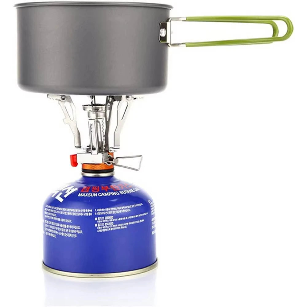 Ultralight Portable Camping Stove – Adjustable Valve for Backpacking & Outdoor Adventures