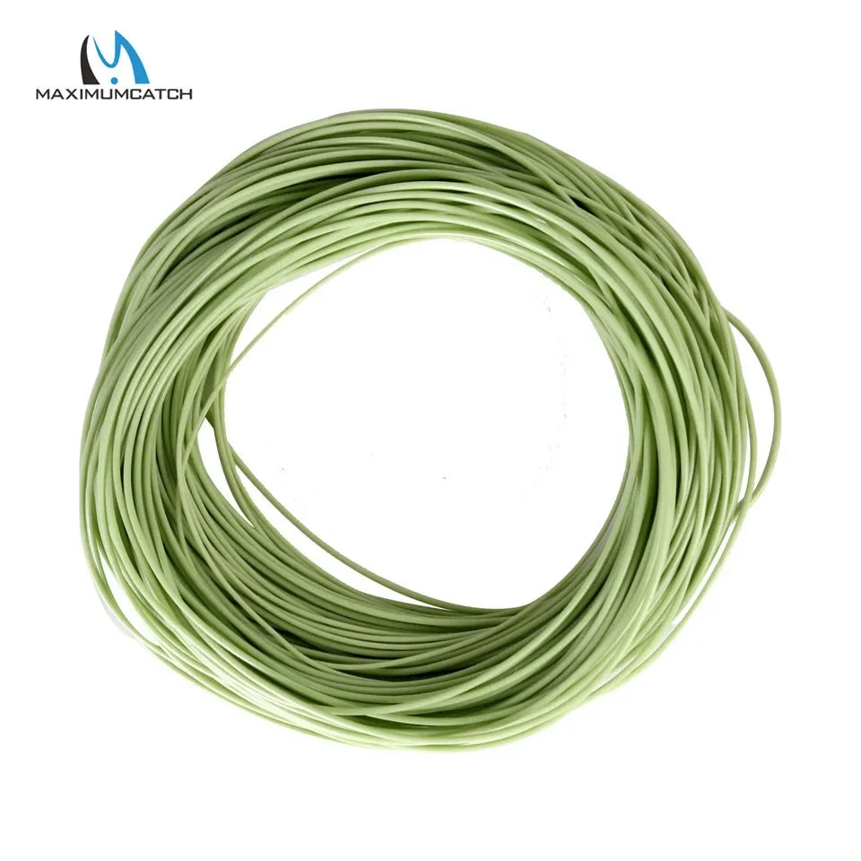 Maximumcatch Double Taper Floating Fly Fishing Line – 100FT, 1–8WT with Welded Loops
