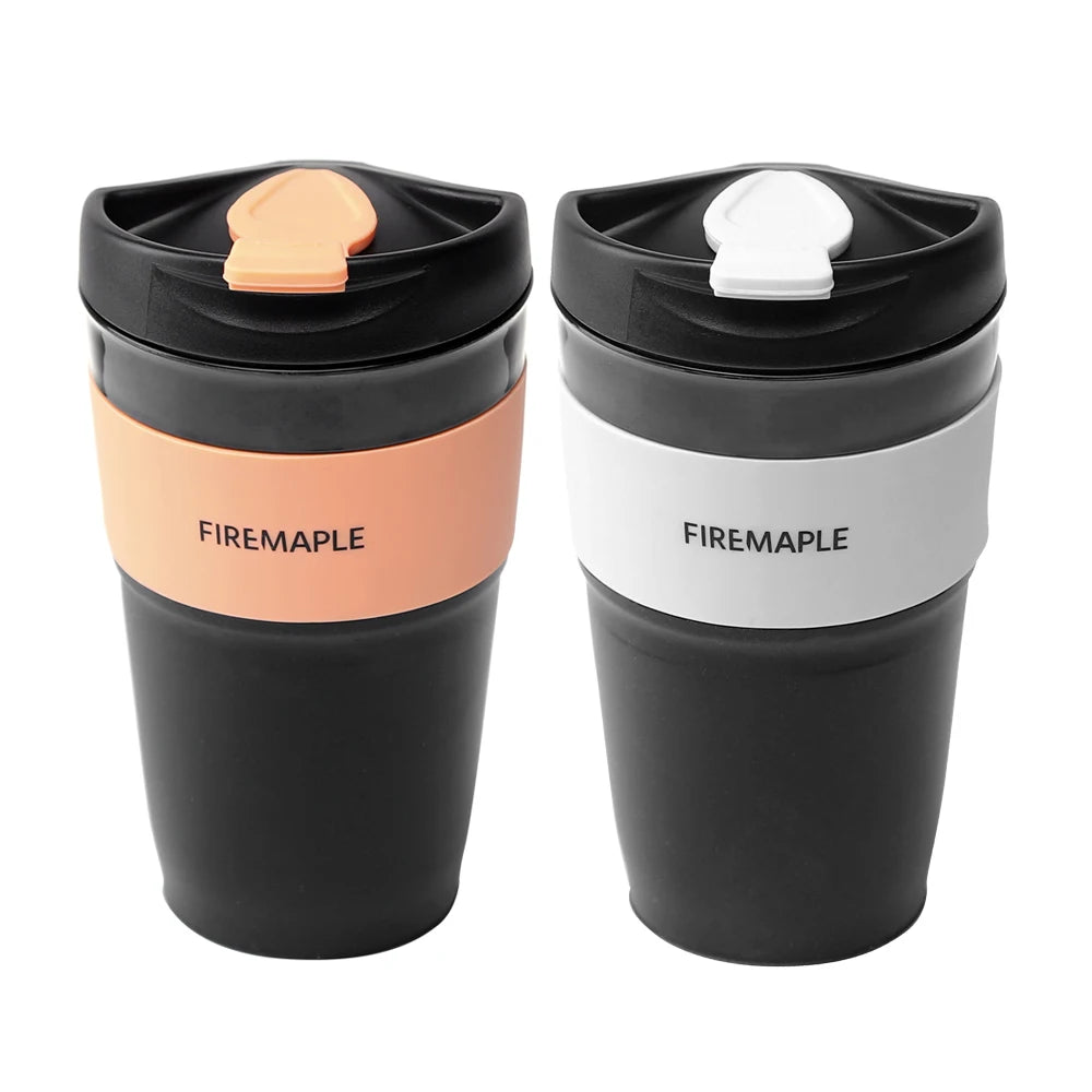 ☕ Fire Maple Silicone Collapsible Coffee Cup (350ml)