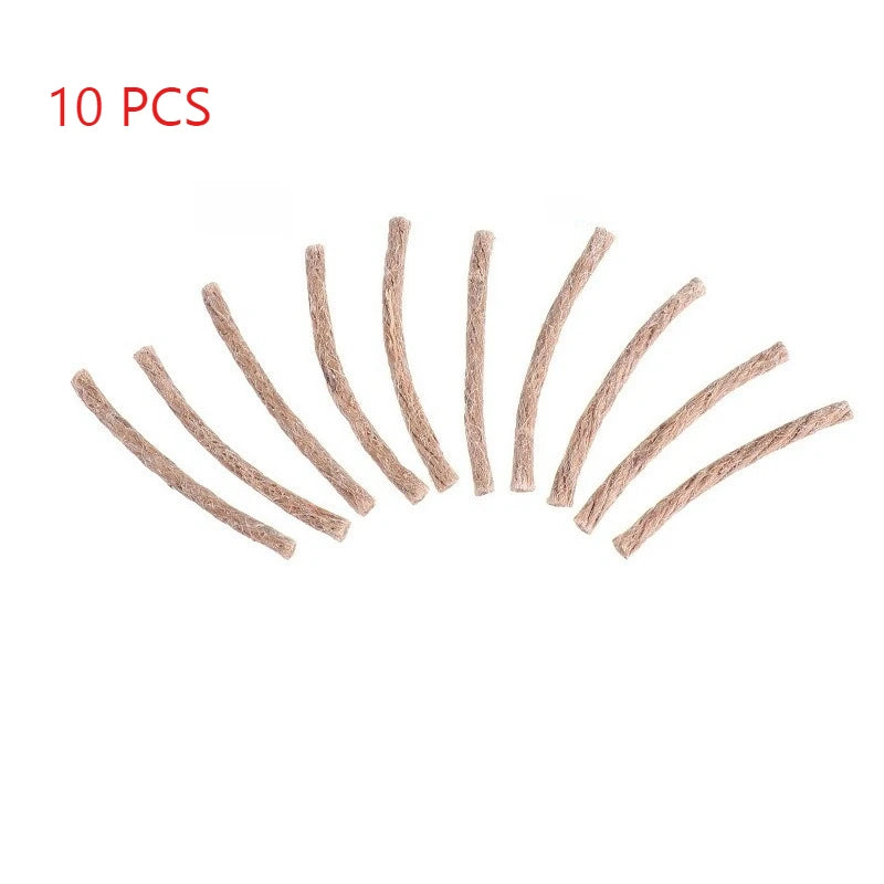 All-Weather Fire Starter Rope – Wax-Infused Tinder for Camping, Fireplaces & Outdoor Survival