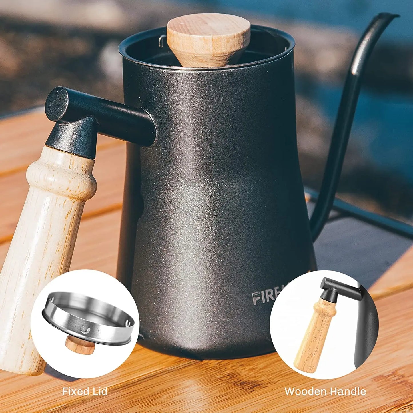 Fire Maple Orca Pour Over Kettle — Precision Brewing Meets Outdoor Elegance