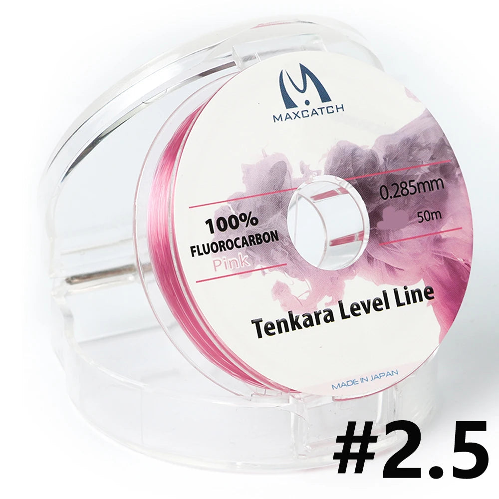 Maximumcatch Tenkara Level Line – 50M Fluorocarbon Fly Fishing Line