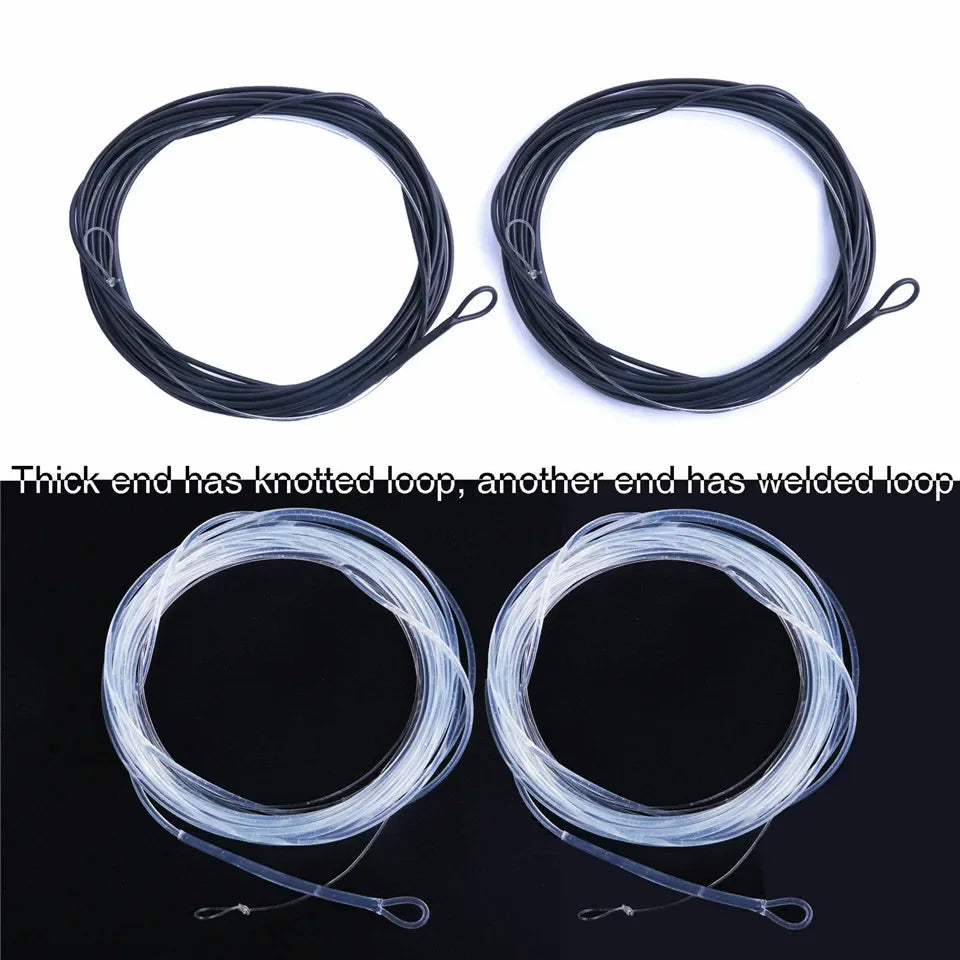 MAXIMUMCATCH PolyLeader Fly Fishing Line – 2PCS Set (7–10FT)