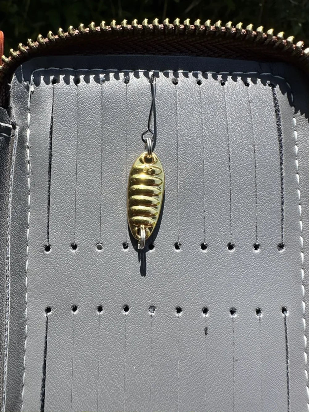 Portable Fishing Bag – Hard Lure Storage Case for Spinners, Spoons, and Metal Jigs