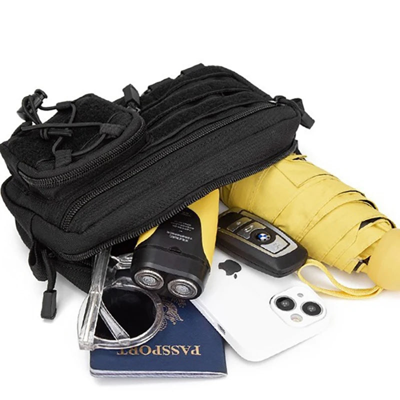 1000D EDC MOLLE Organizer Pouch – Rugged Utility for Tactical & Outdoor Gear