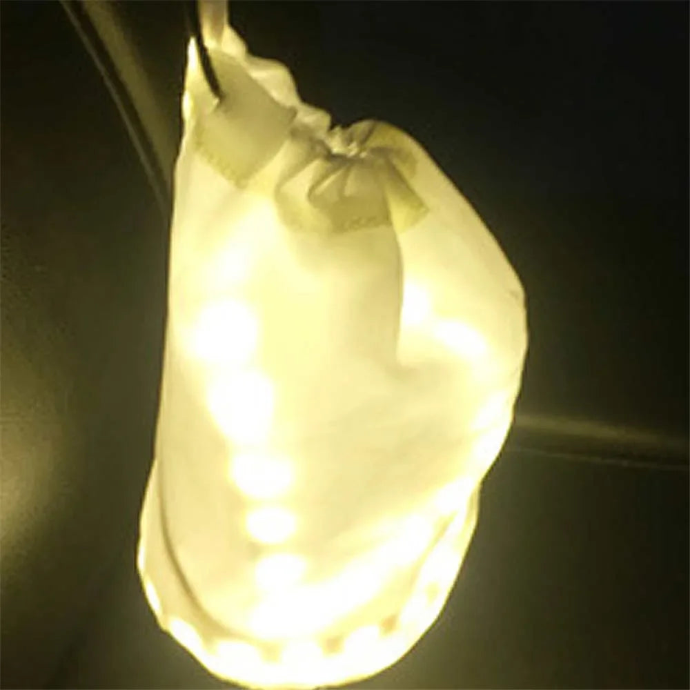 Tent LED Light Strip – Waterproof Warm White Flexible Neon Ribbon for Camping