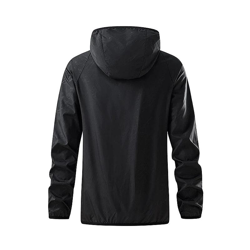 Waterproof Hiking Jacket – Windbreaker with Sun Protection for Outdoor Adventures