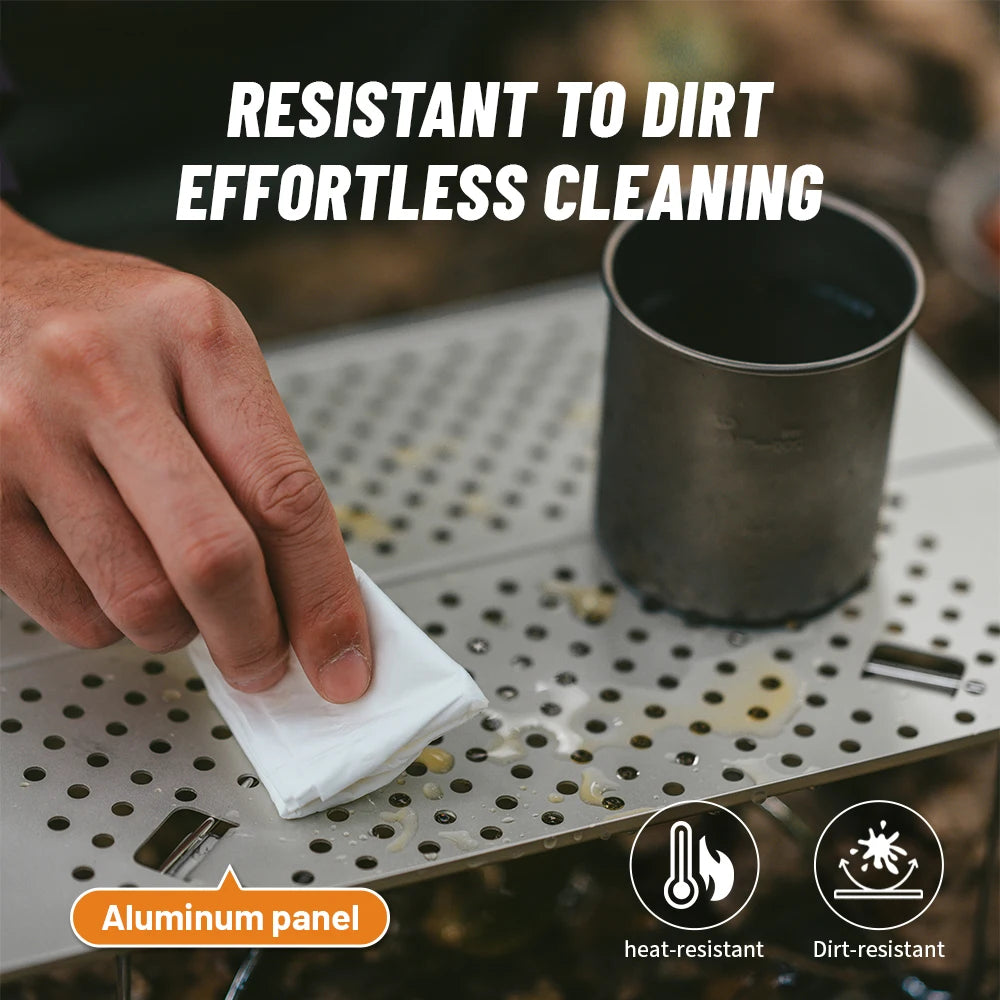 Naturehike X01 Folding Table – Ultralight Aluminum Alloy Portable Table for Camping, Hiking