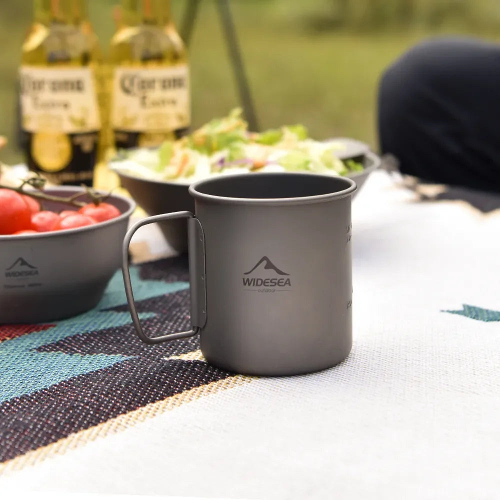 Camping Mug Titanium Cup – Lightweight and Robust