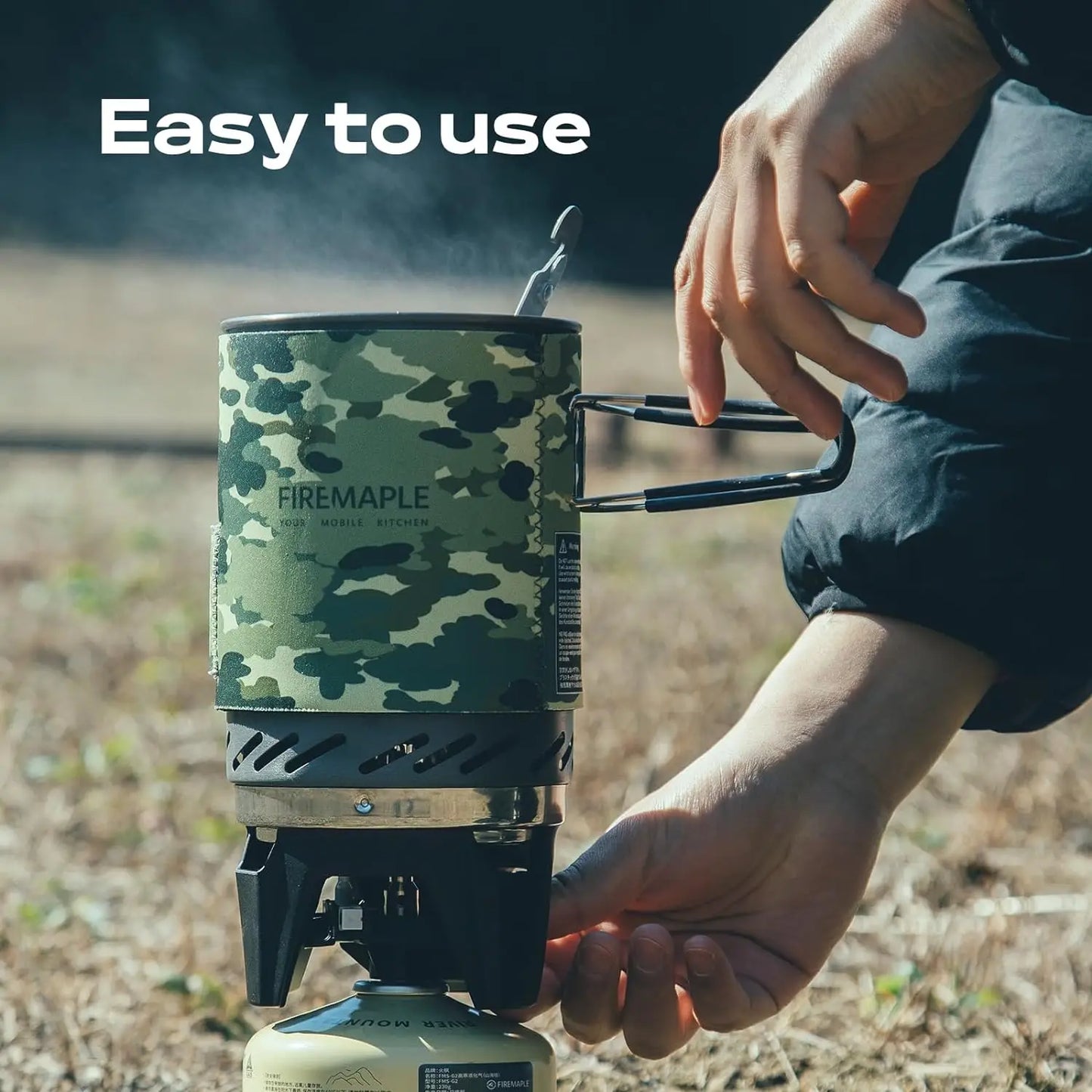 Fire Maple Star X1 Cooking System – Camouflage Edition — Tactical Style Meets Trail-Ready Performance