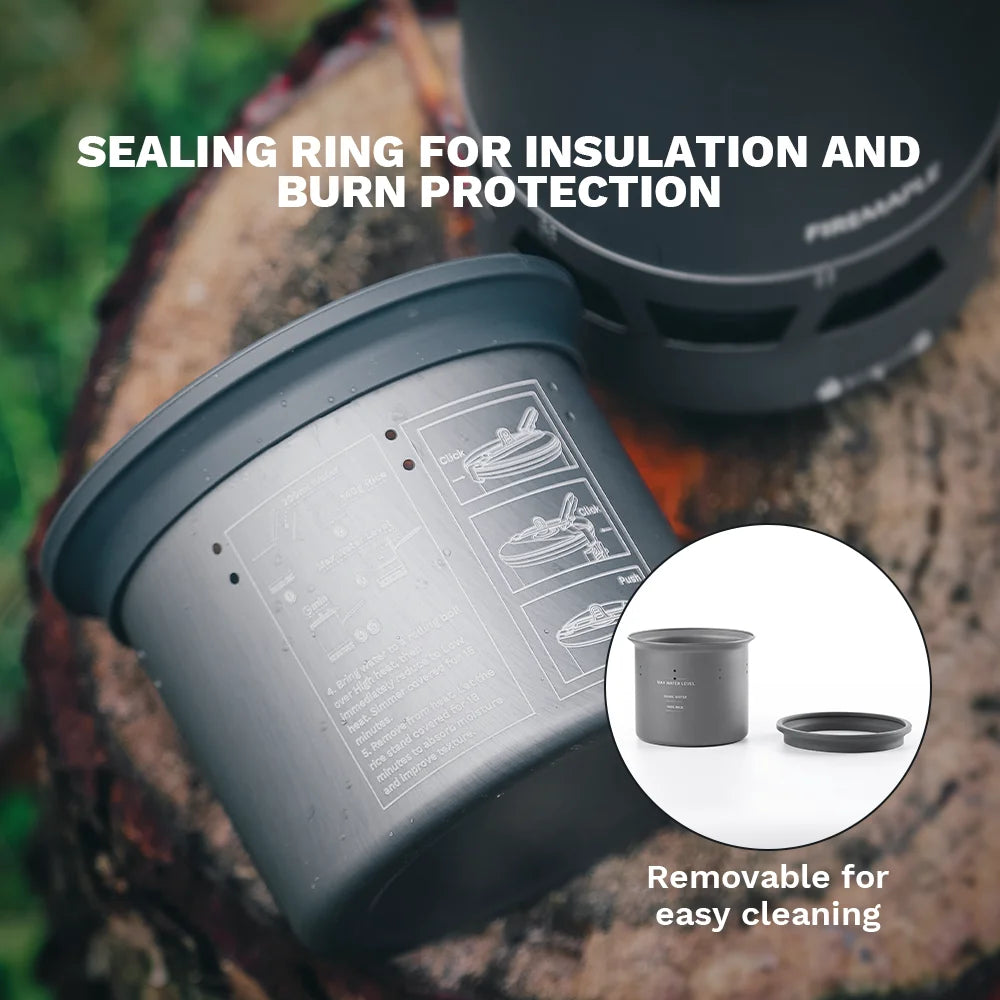 Fire-Maple Petrel Micro‑Pressure Rice Cooker – Ultralight Portable Cooking Cup (300ml) for G3 Pot