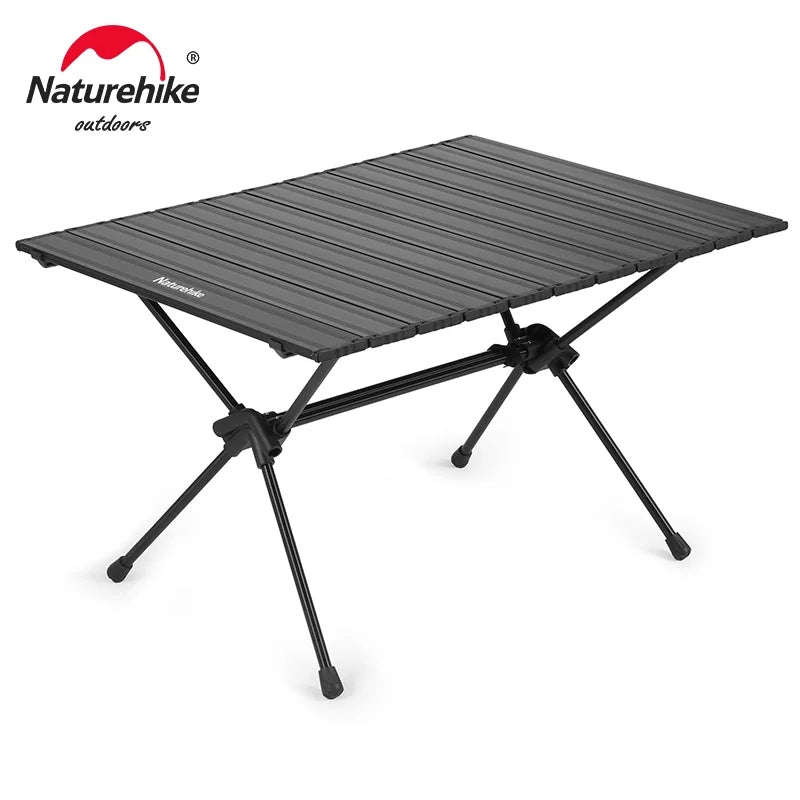 Naturehike FT11 Portable Folding Camping Table – Ultralight Adjustable Dining Table for Camping & Hiking