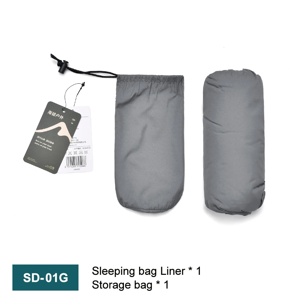 Outdoor Camping Sleeping Bag Liner – Ultralight Mummy Travel Companion