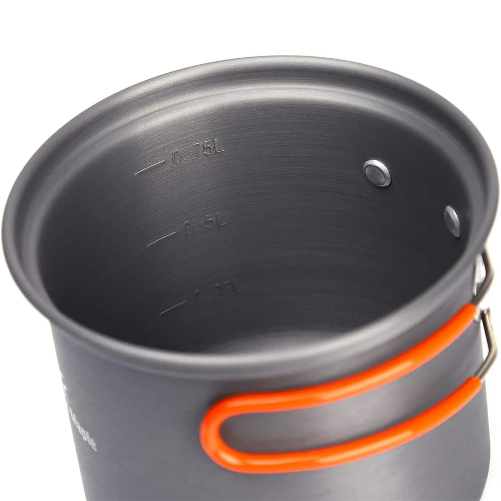 Fire Maple FMC-207 Ultralight Cooking Set – Compact Pot & Bowl for Solo Camping