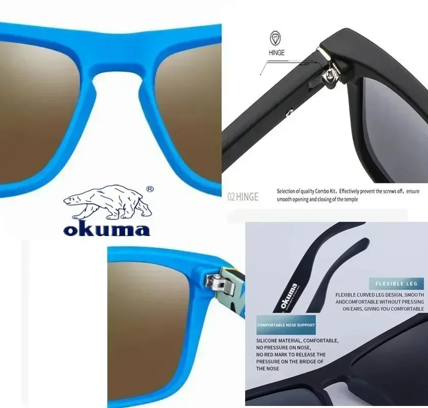 Okuma Polarized Sunglasses – UV400 Protection