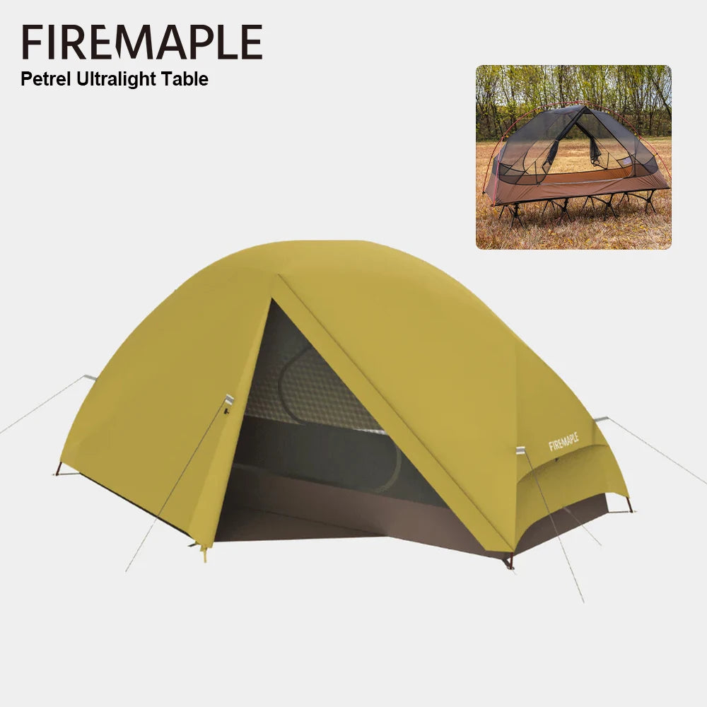 Fire-Maple Tropics Ultralight Backpacking Tent - 1-Person 20D Waterproof Tent for Hiking & Camping