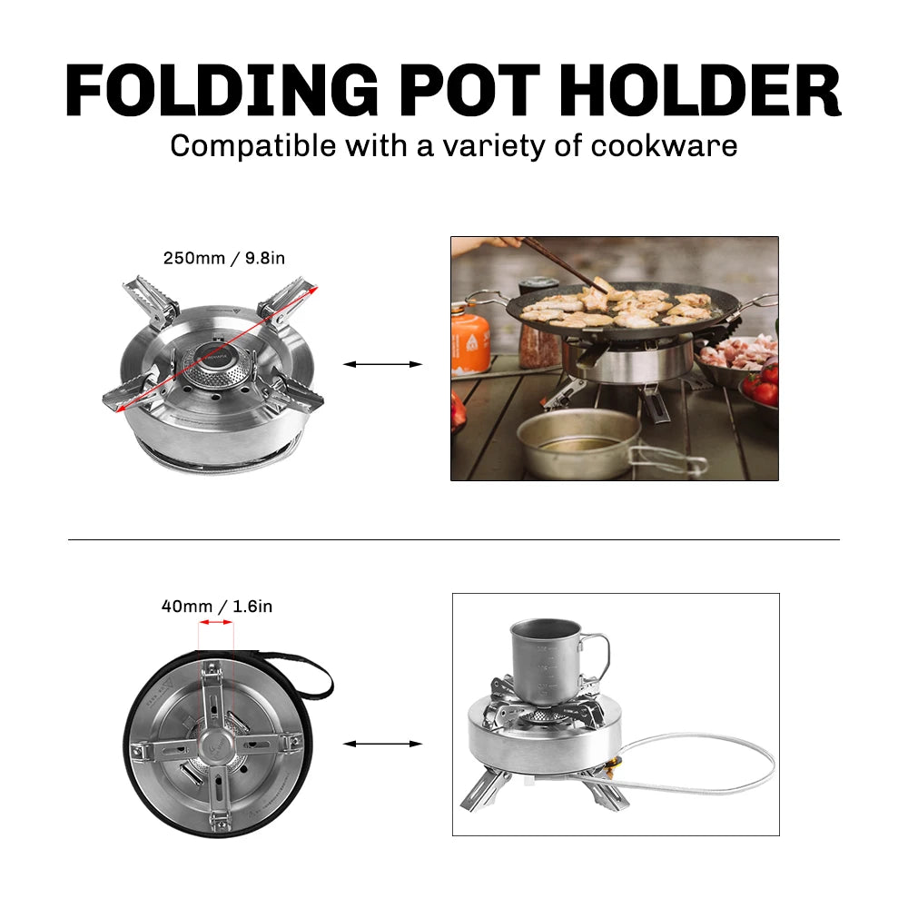 Fire Maple Saturn Split Gas Burner – High-Power Outdoor Stove